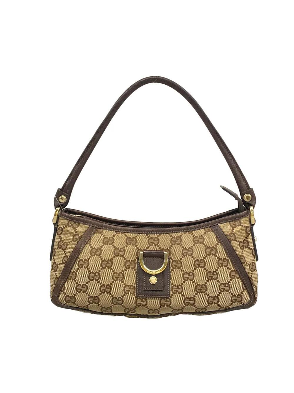 Gucci Gg Pattern Abbey Beige Dark Brown #305206G81B